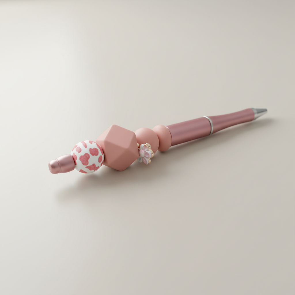 Handgemaakte pen op lichte achtergrond